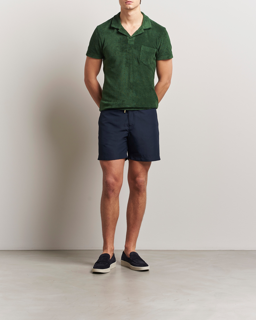 Herre | Pikéer | Orlebar Brown | Terry Polo Amazonian Green