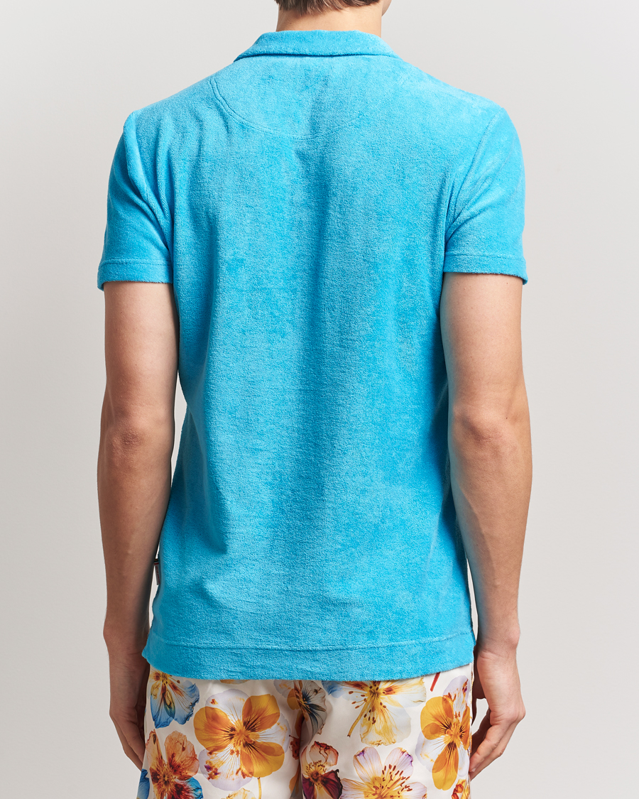 Herre | Pikéer | Orlebar Brown | Terry Polo Agua Blue