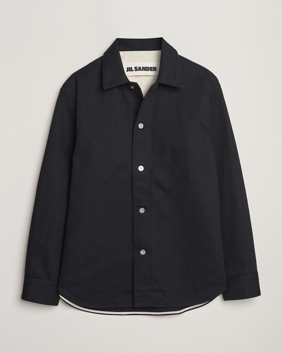 Herre | Jakker | Jil Sander | Denim Shirt Jacket Black