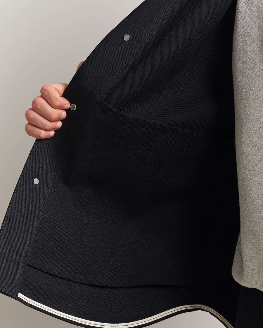 Herre | Jakker | Jil Sander | Denim Shirt Jacket Black