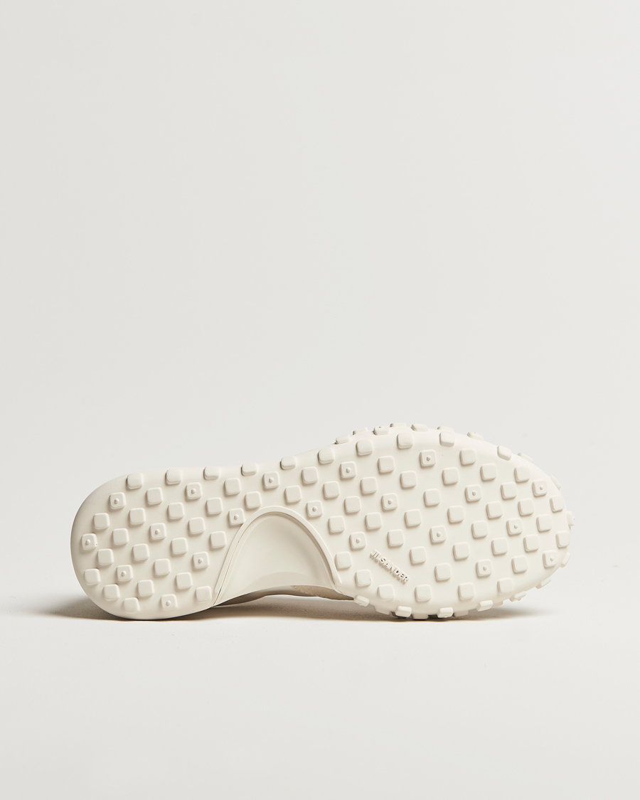 Herre | Sneakers | Jil Sander | Nylon/Suede Running Sneaker Off White