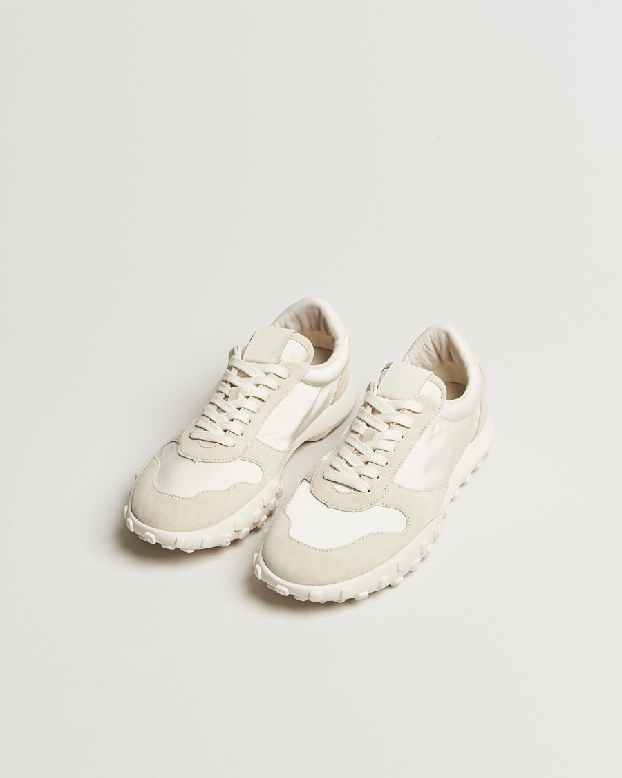 Herre | Sneakers | Jil Sander | Nylon/Suede Running Sneaker Off White