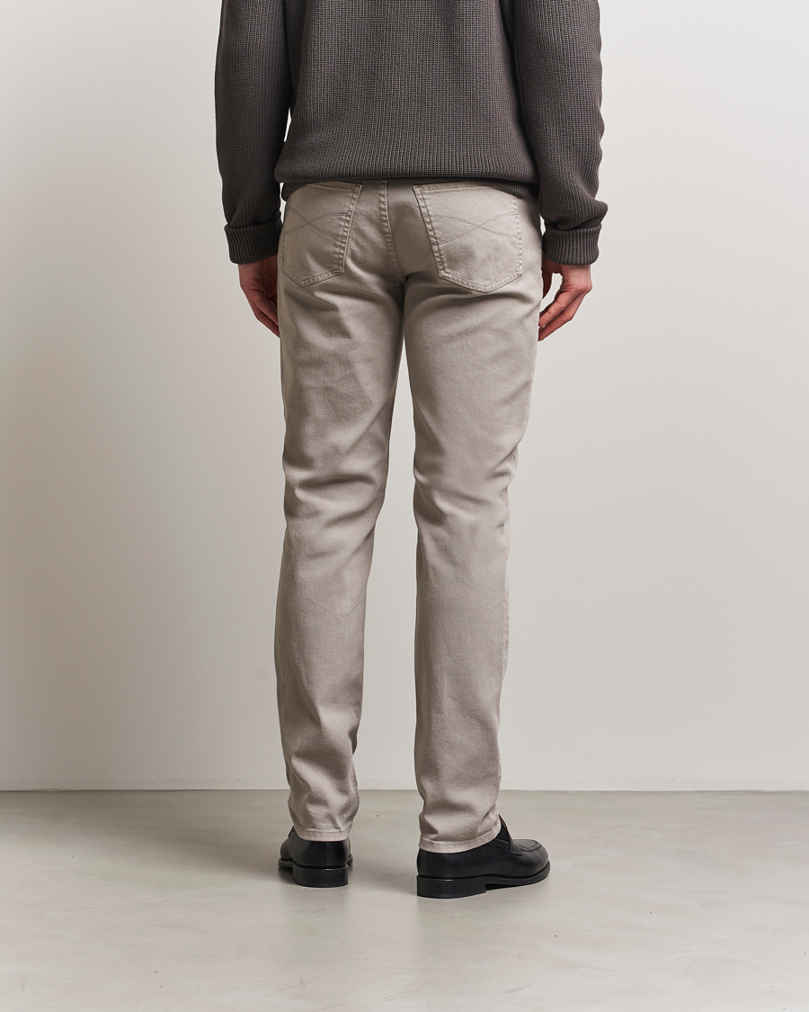 Herre | Bukser | Brunello Cucinelli | Slim Fit Bull Denim Pants Grey