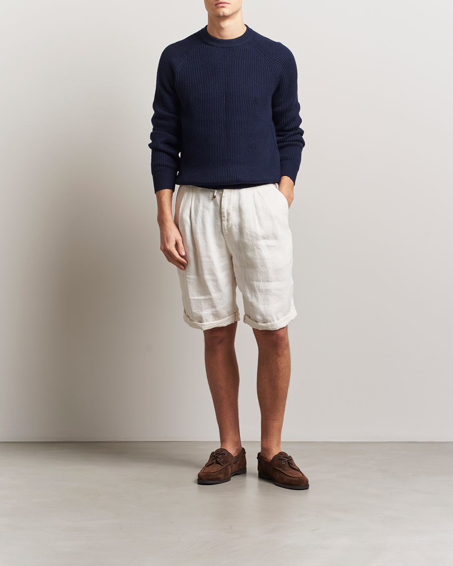 Herre | Shorts | Brunello Cucinelli | Drawstring Shorts Off White