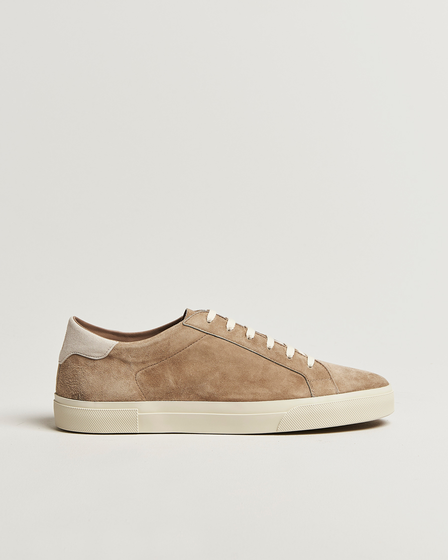 Herre | Sneakers | Brunello Cucinelli | Low Top Sneakers Beige Suede