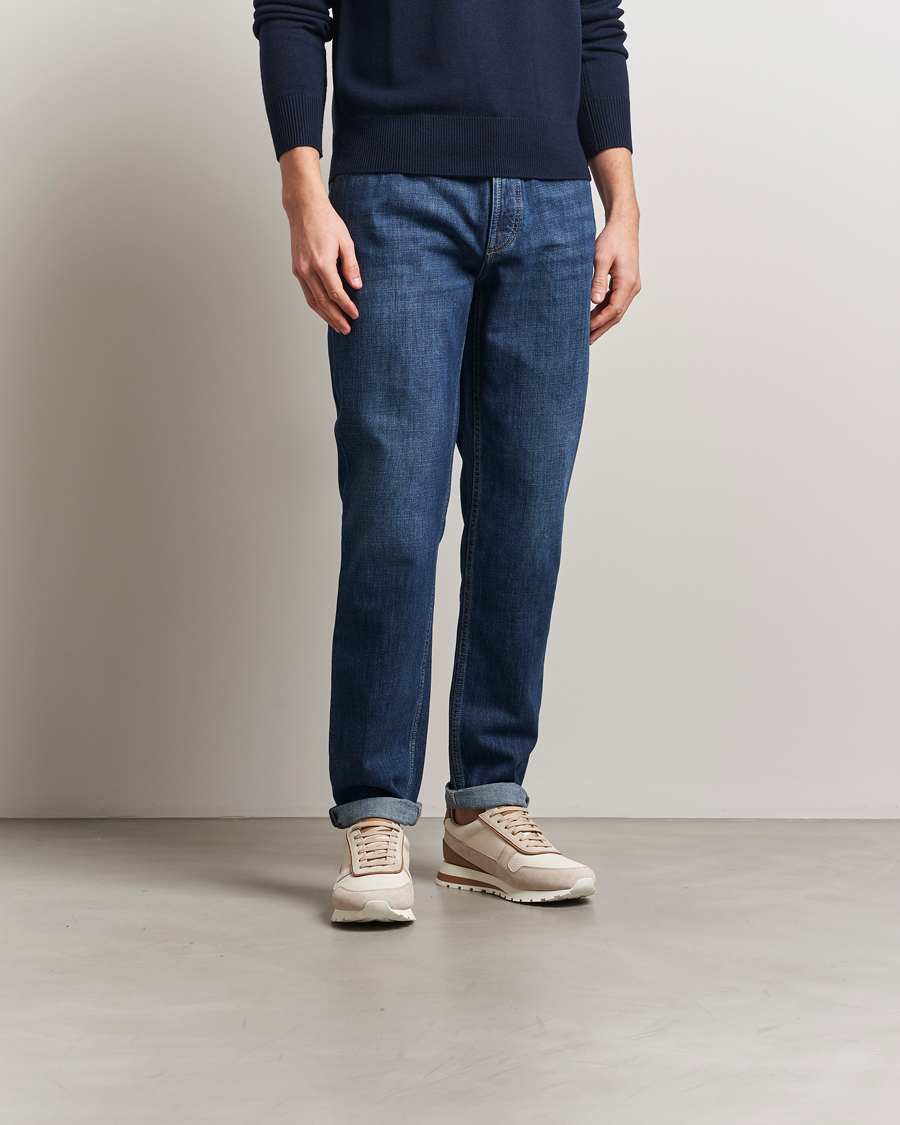 Herre | Sneakers | Brunello Cucinelli | Luxury Running Sneakers Light Beige