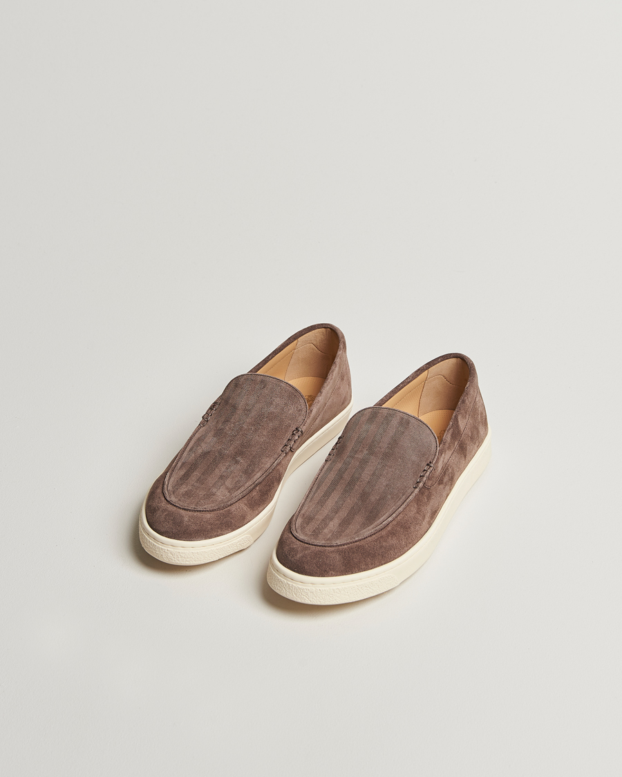 Herre | Loafers | Brunello Cucinelli | Moccasin Loafer Brown Suede