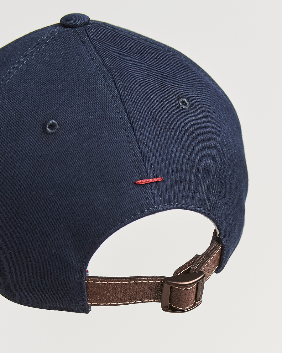 Herre | Hatter og capser | Brunello Cucinelli | Twill Cotton Baseball Cap Navy