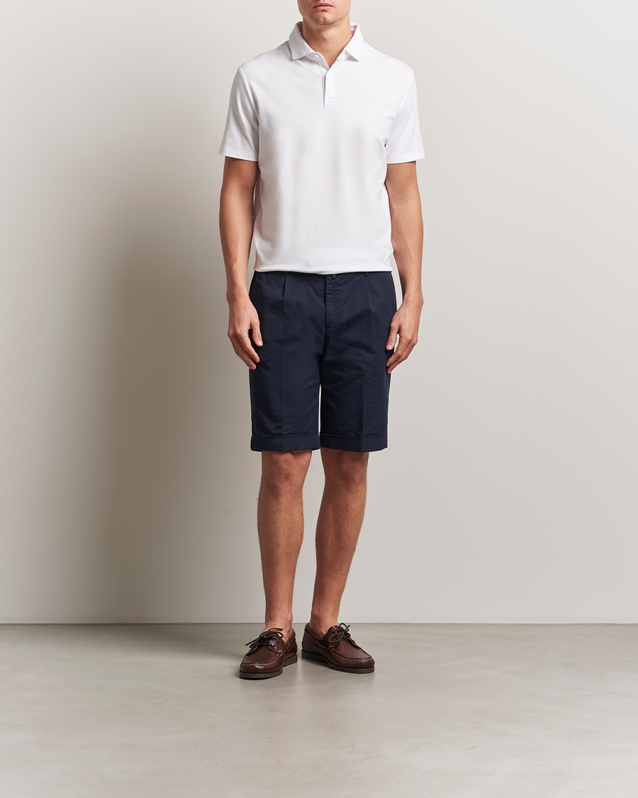 Herre | Pikéer | Charles Tyrwhitt | Short Sleeve Cotton Pique Polo White