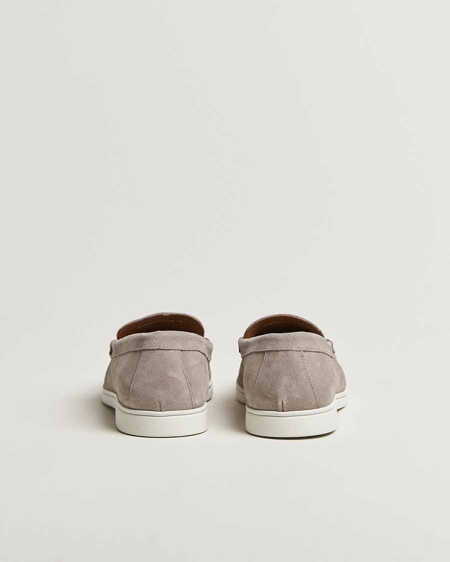 Herre | Loafers | Charles Tyrwhitt | Suede Slip On Loafers Light Grey