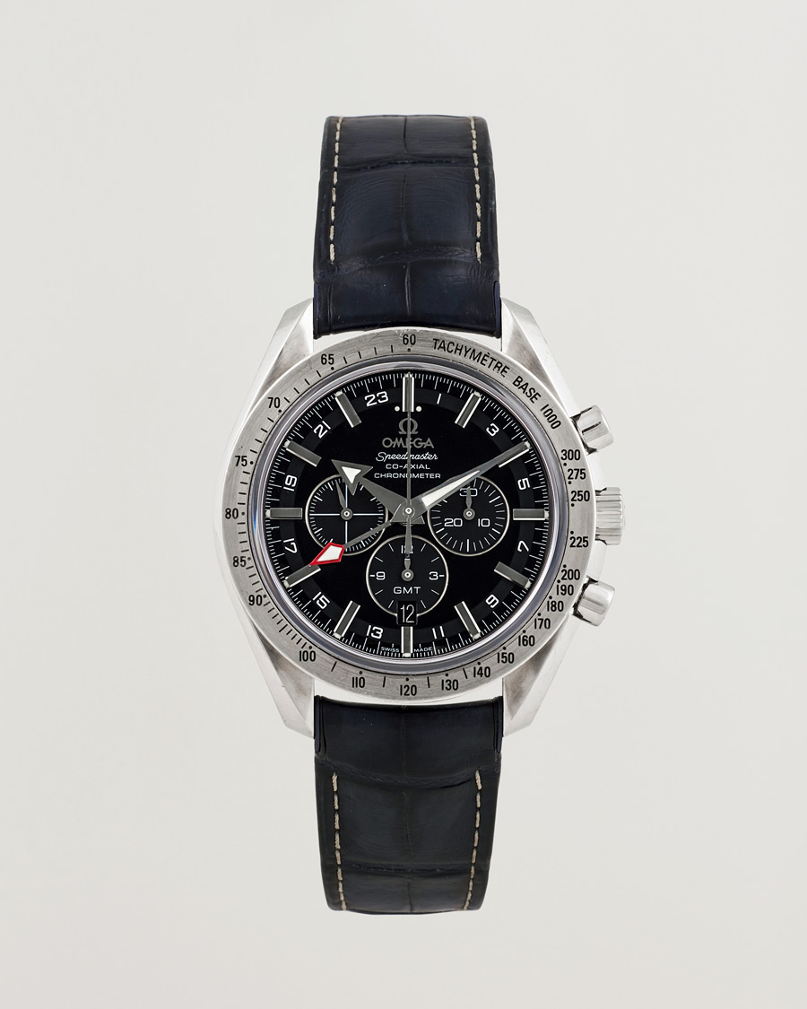 Herre | Omega Pre-Owned Speedmaster Broad Arrow GMT | Omega Pre-Owned | Speedmaster Broad Arrow GMT