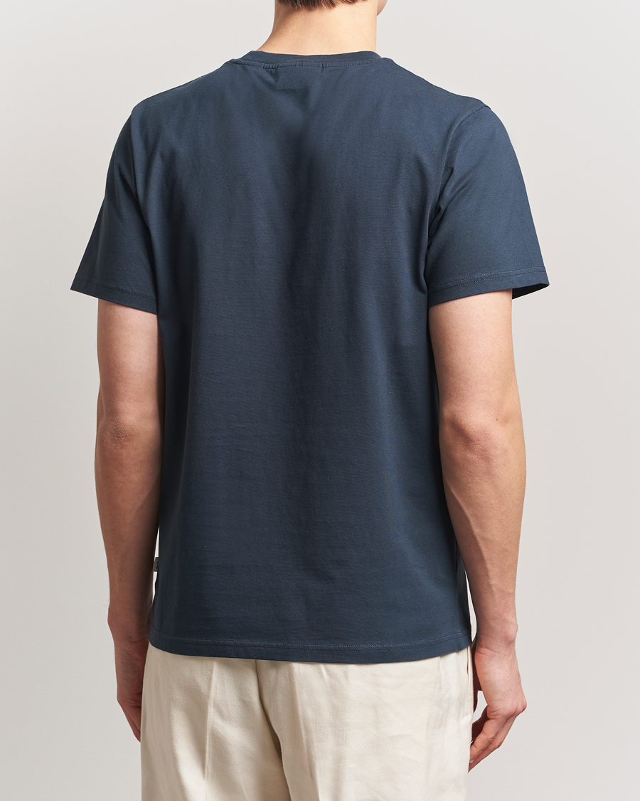 Herre | T-Shirts | Forét | Botanic T-Shirt Navy