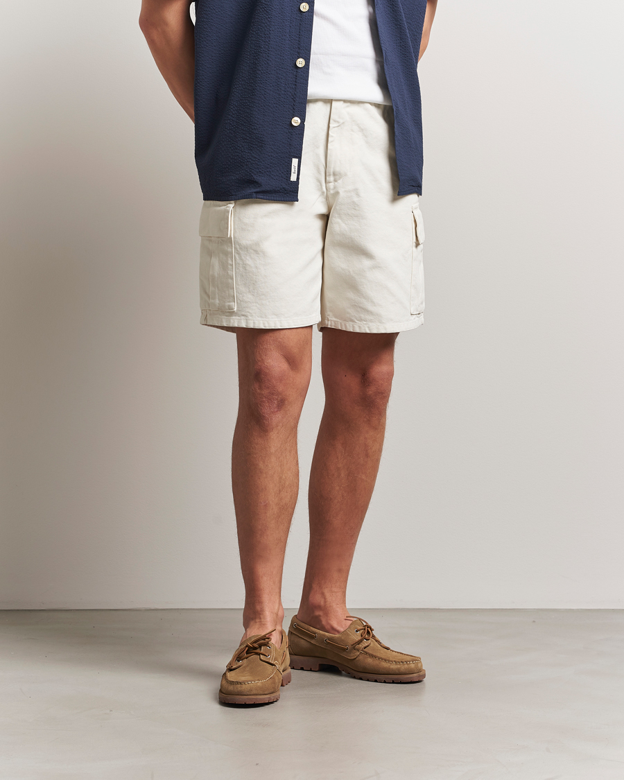 Herre | Shorts | Forét | Clay Cargo Shorts Cloud