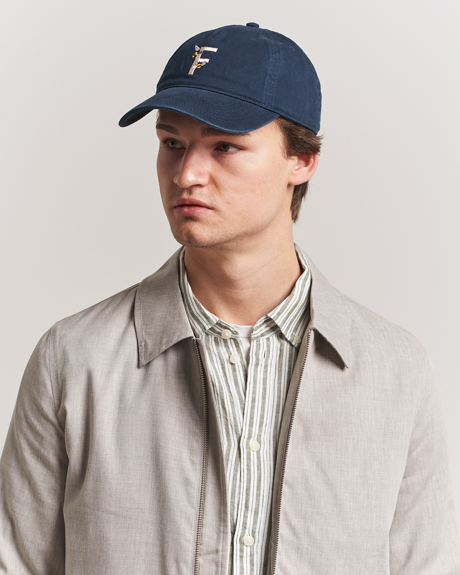 Herre | Hatter og capser | Forét | Fauna Washed Cap Navy