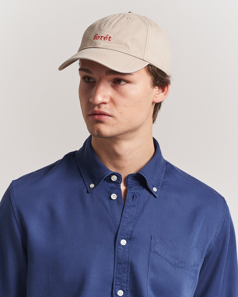 Herre | Hatter og capser | Forét | Hawk Washed Cap Khaki