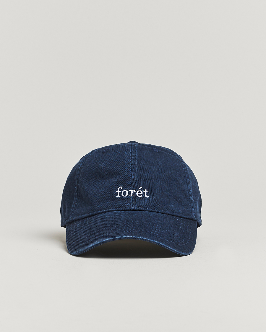 Herre | Hatter og capser | Forét | Hawk Washed Cap Navy