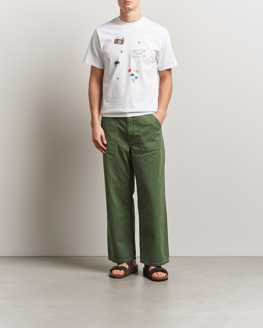 Herre | T-Shirts | Forét | Things T-Shirt White
