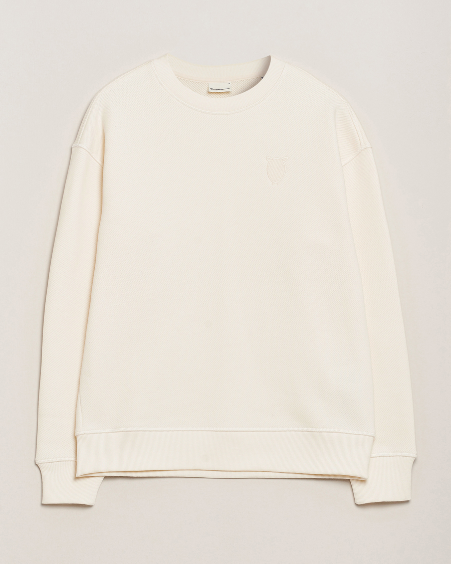 Herre | Gensere | KnowledgeCotton Apparel | Heavy Sweatshirt Eggret