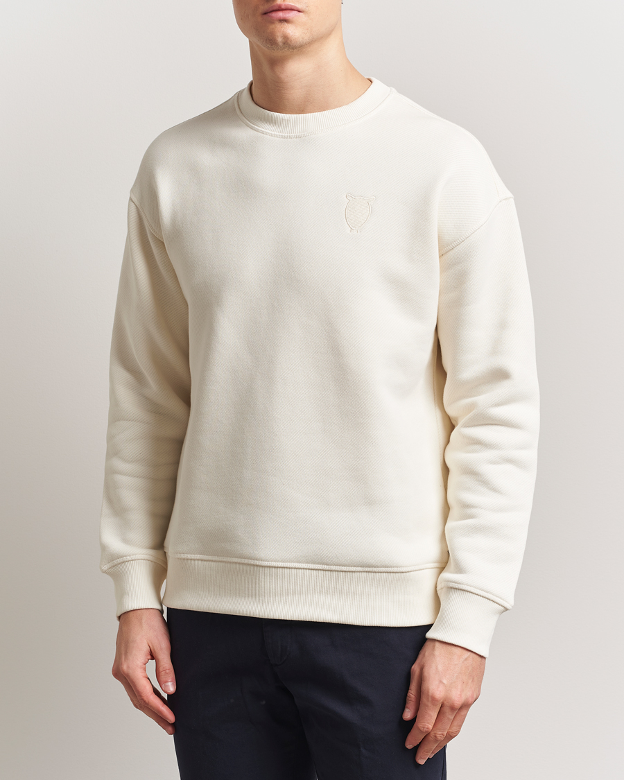 Herre | Gensere | KnowledgeCotton Apparel | Heavy Sweatshirt Eggret