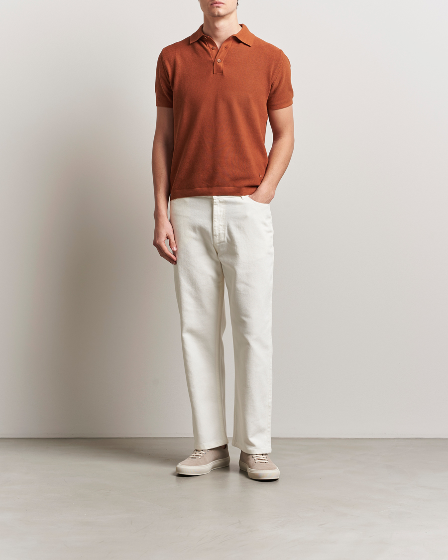 Herre | Bukser | KnowledgeCotton Apparel | Flint Five Pocket Twill Pants Eggret