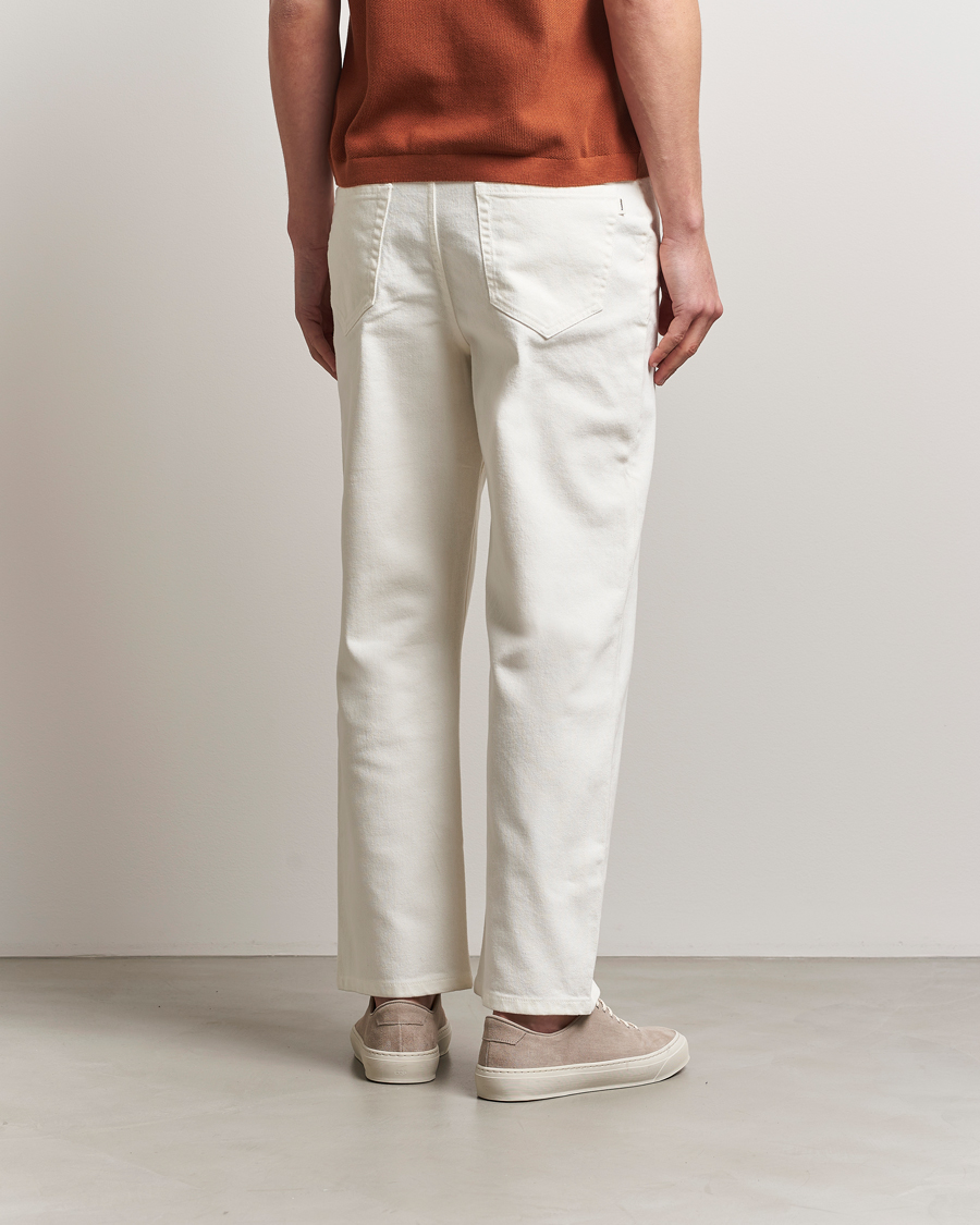 Herre | Bukser | KnowledgeCotton Apparel | Flint Five Pocket Twill Pants Eggret