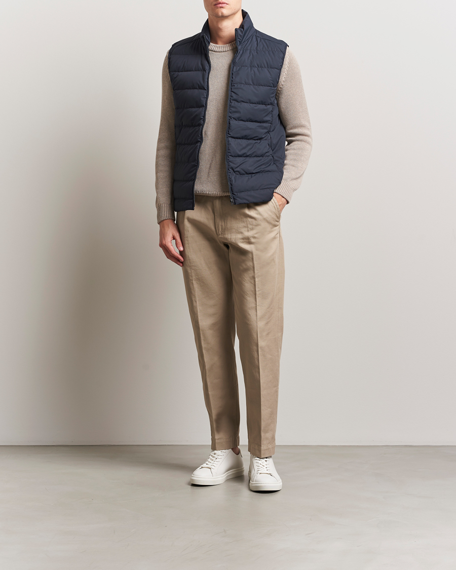 Herre | Vester | Scandinavian Edition | Ratio II Down Padded Vest Midnight Blue