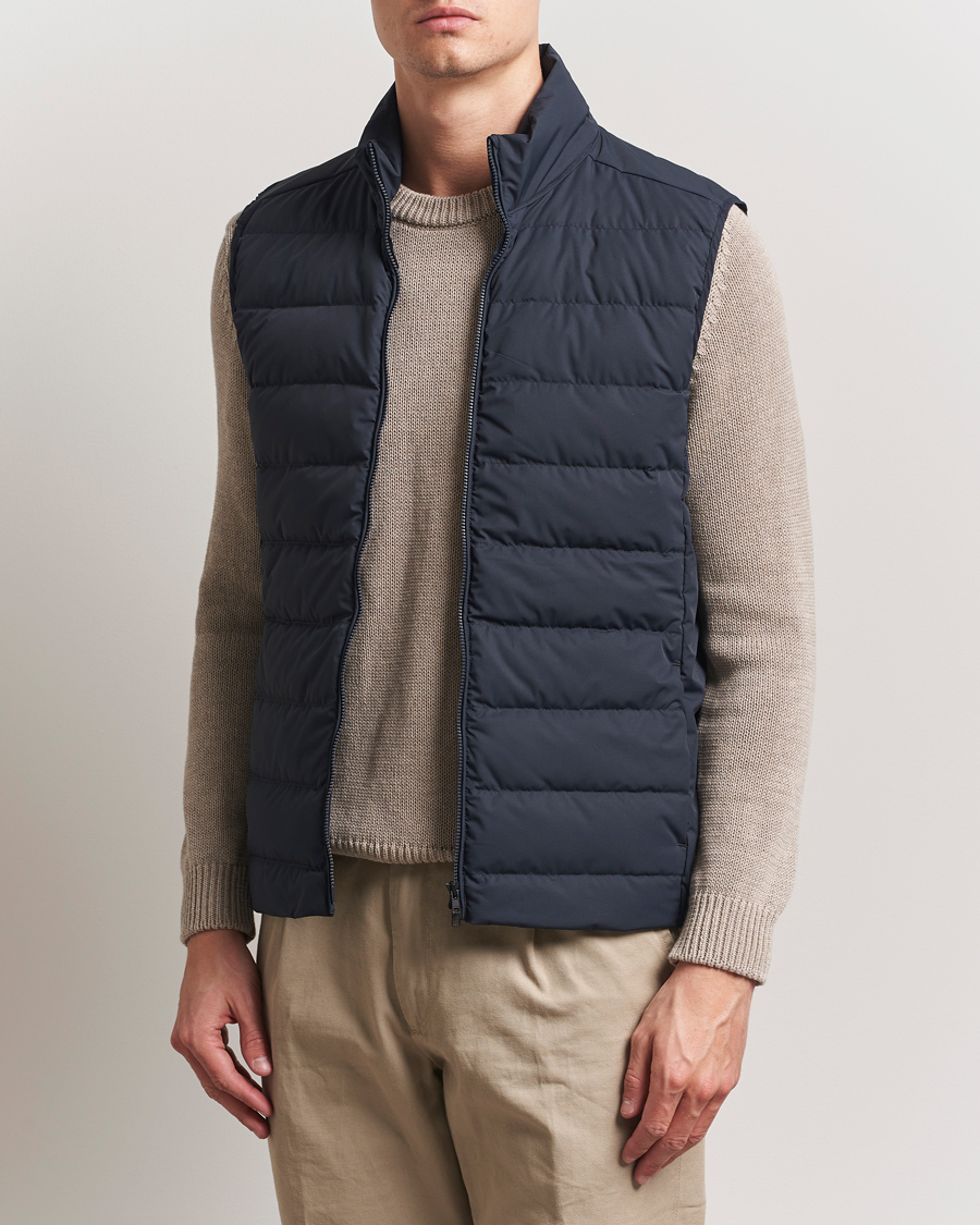Herre | Vester | Scandinavian Edition | Ratio II Down Padded Vest Midnight Blue