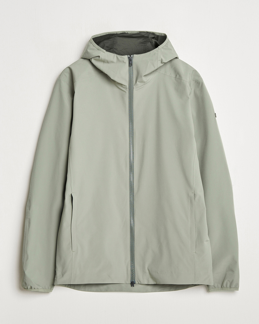 Herre | Jakker | Scandinavian Edition | Hood Waterproof Jacket Light Green