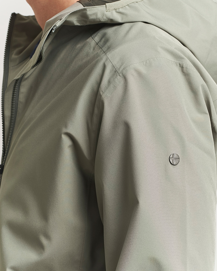 Herre | Jakker | Scandinavian Edition | Hood Waterproof Jacket Light Green
