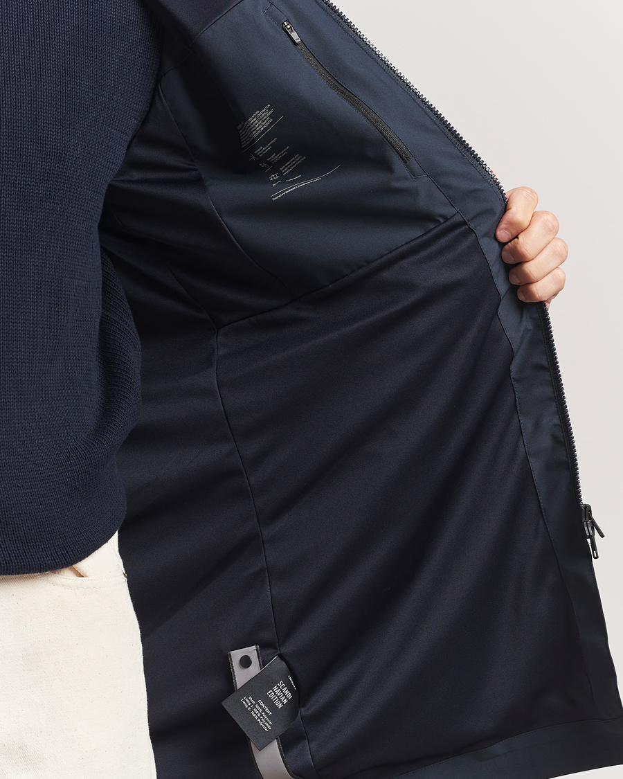 Herre | Jakker | Scandinavian Edition | Screen Waterproof Coat Midnight Blue