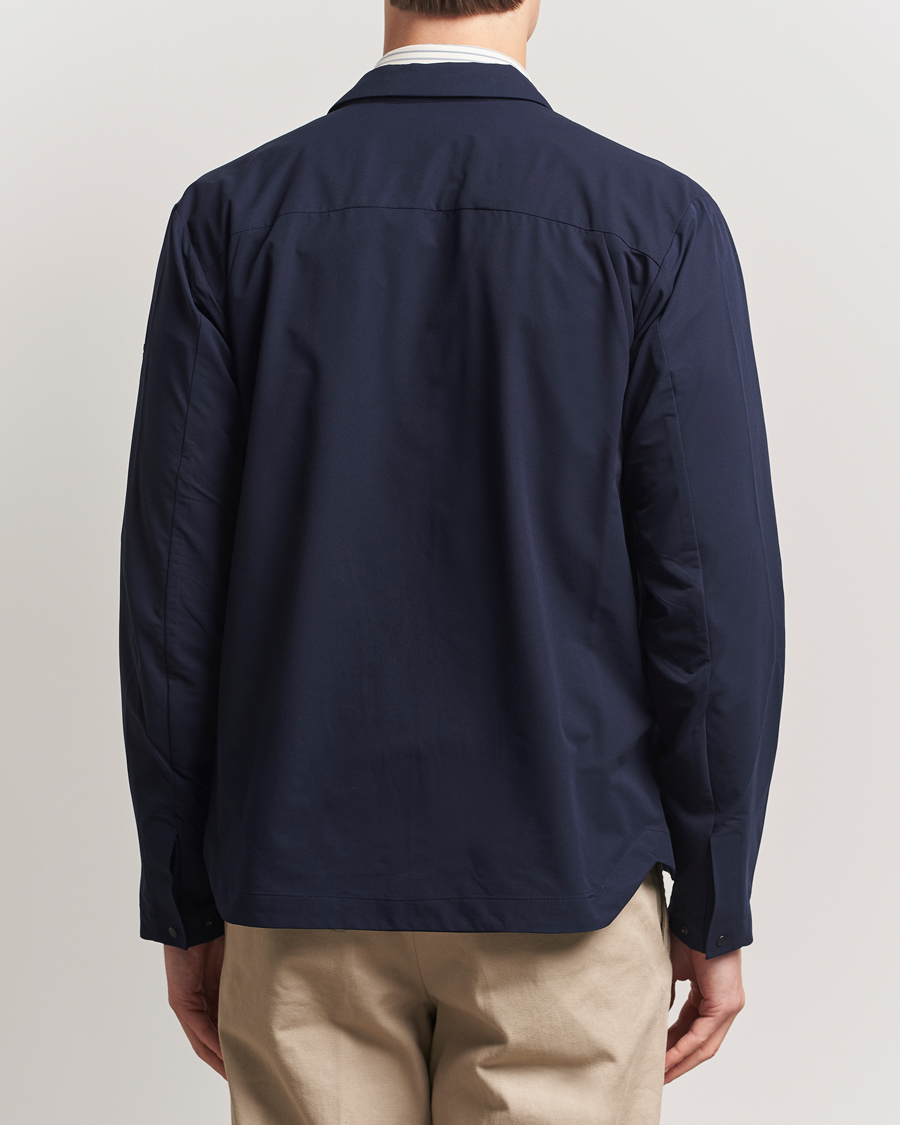 Herre | Jakker | Scandinavian Edition | Merge II Stretch Shirt Jacket Navy Blue