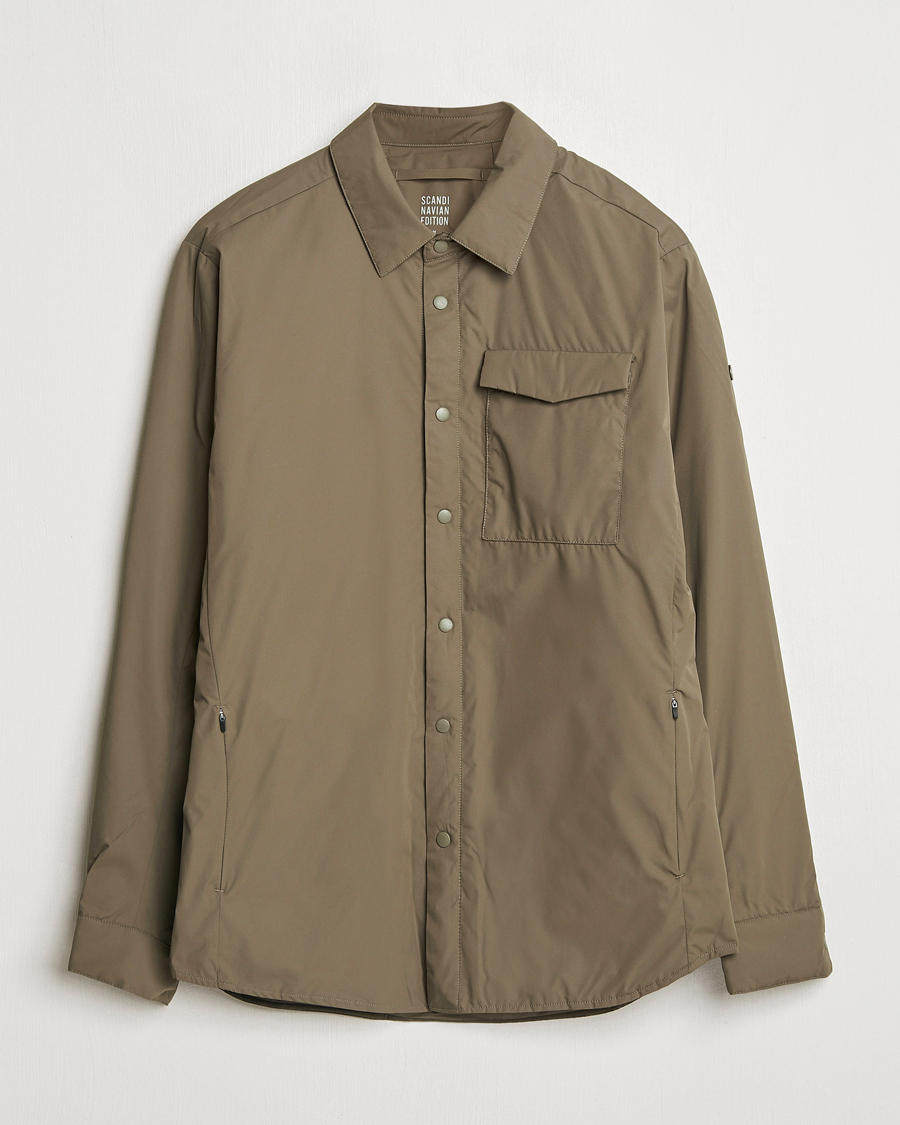 Herre | Jakker | Scandinavian Edition | Trip Water-Resistant Shirt Jacket Major Brown