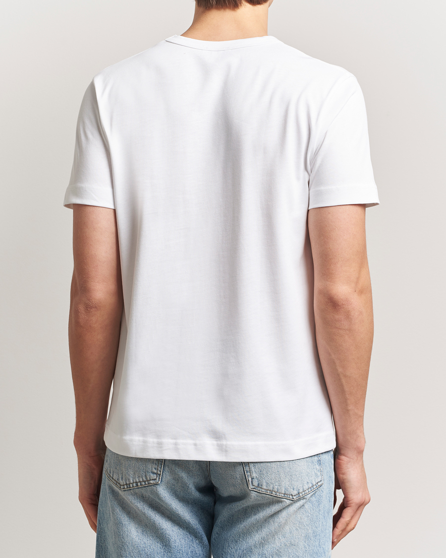 Herre | T-Shirts | Sunspel | Single Jersey Supima Cotton T-Shirt White