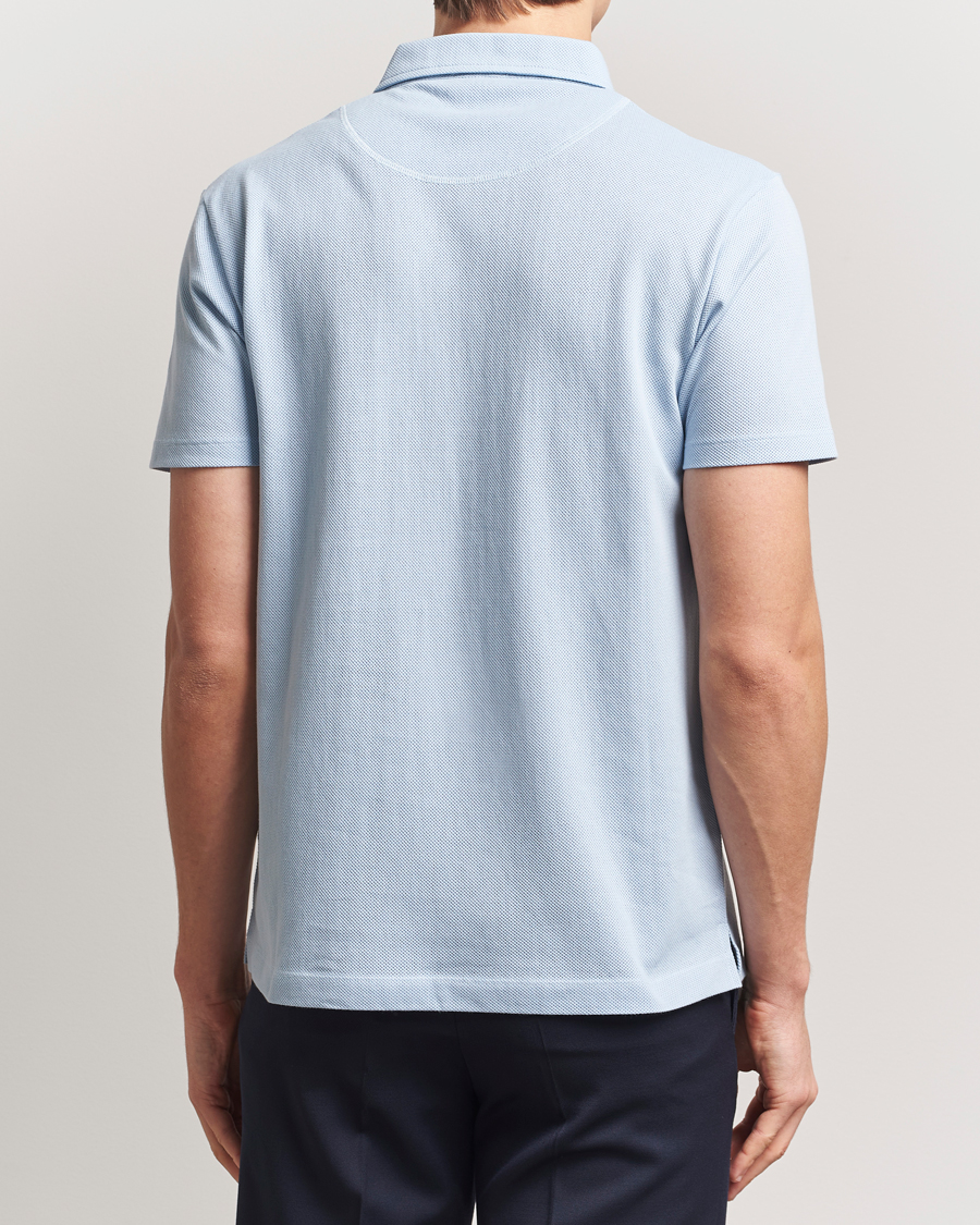 Herre | Pikéer | Sunspel | Riviera Polo Shirt Blue Mist
