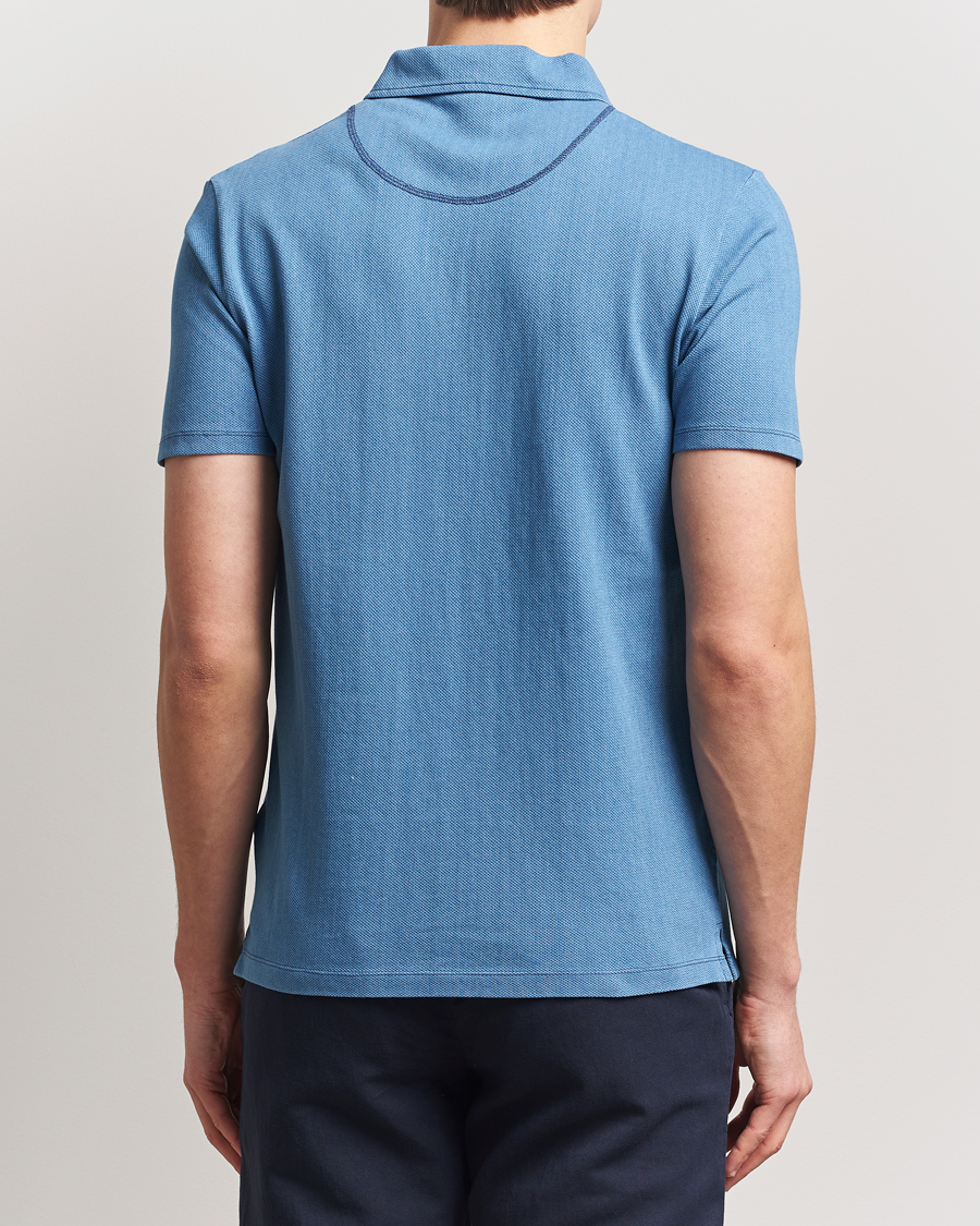Herre | Pikéer | Sunspel | Riviera Polo Shirt Mid Indigo Wash