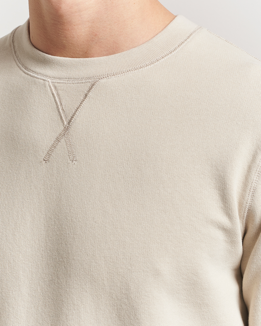 Herre | Gensere | Sunspel | Loopback Sweatshirt Ash Grey