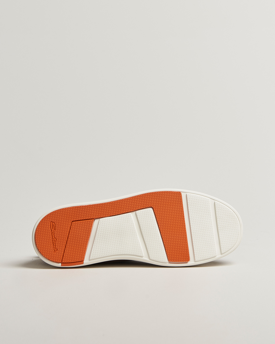 Herre | Sneakers | Santoni | Cleanic No Lace Sneakers Brown Nubuck