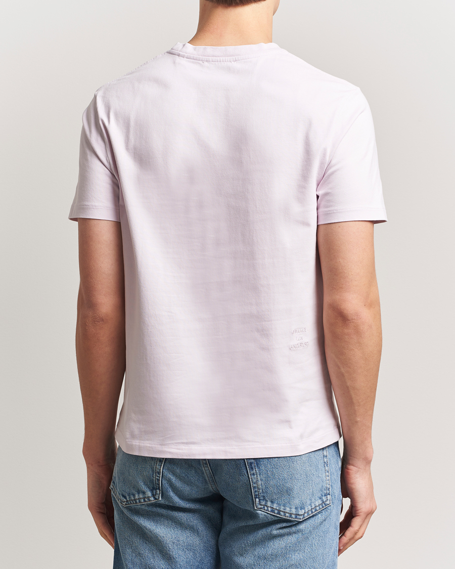 Herre | T-Shirts | FRAME | Logo T-Shirt Light Pink