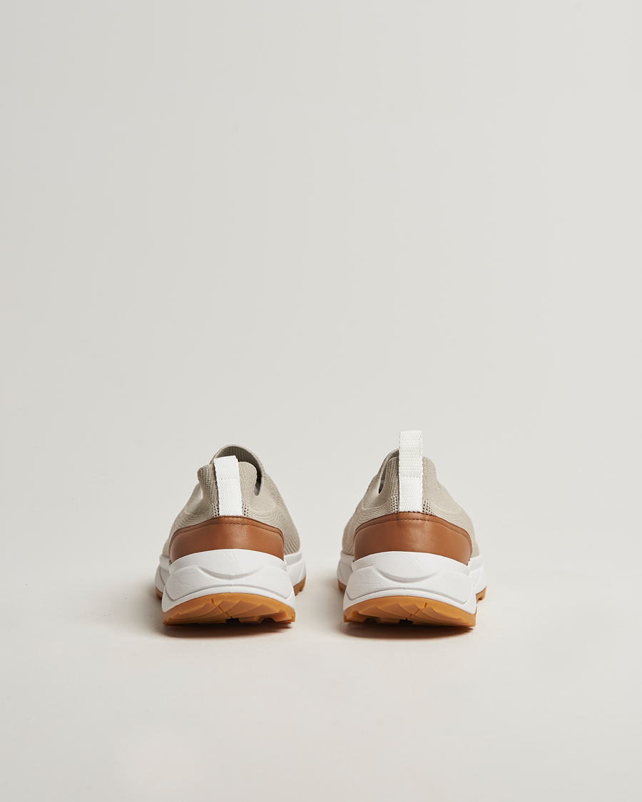 Herre | Sneakers | Kiton | Mesh Running Sneakers Beige