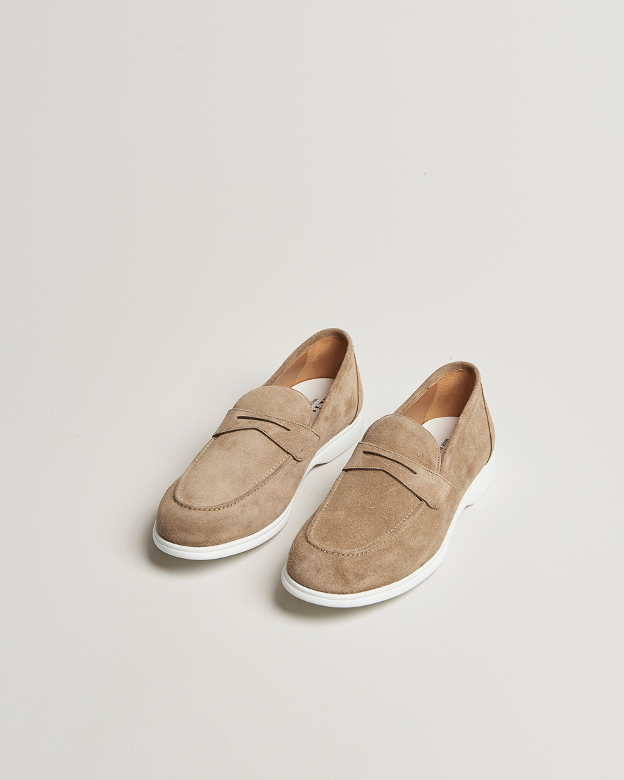 Herre | Loafers | Kiton | Summer Loafers Beige