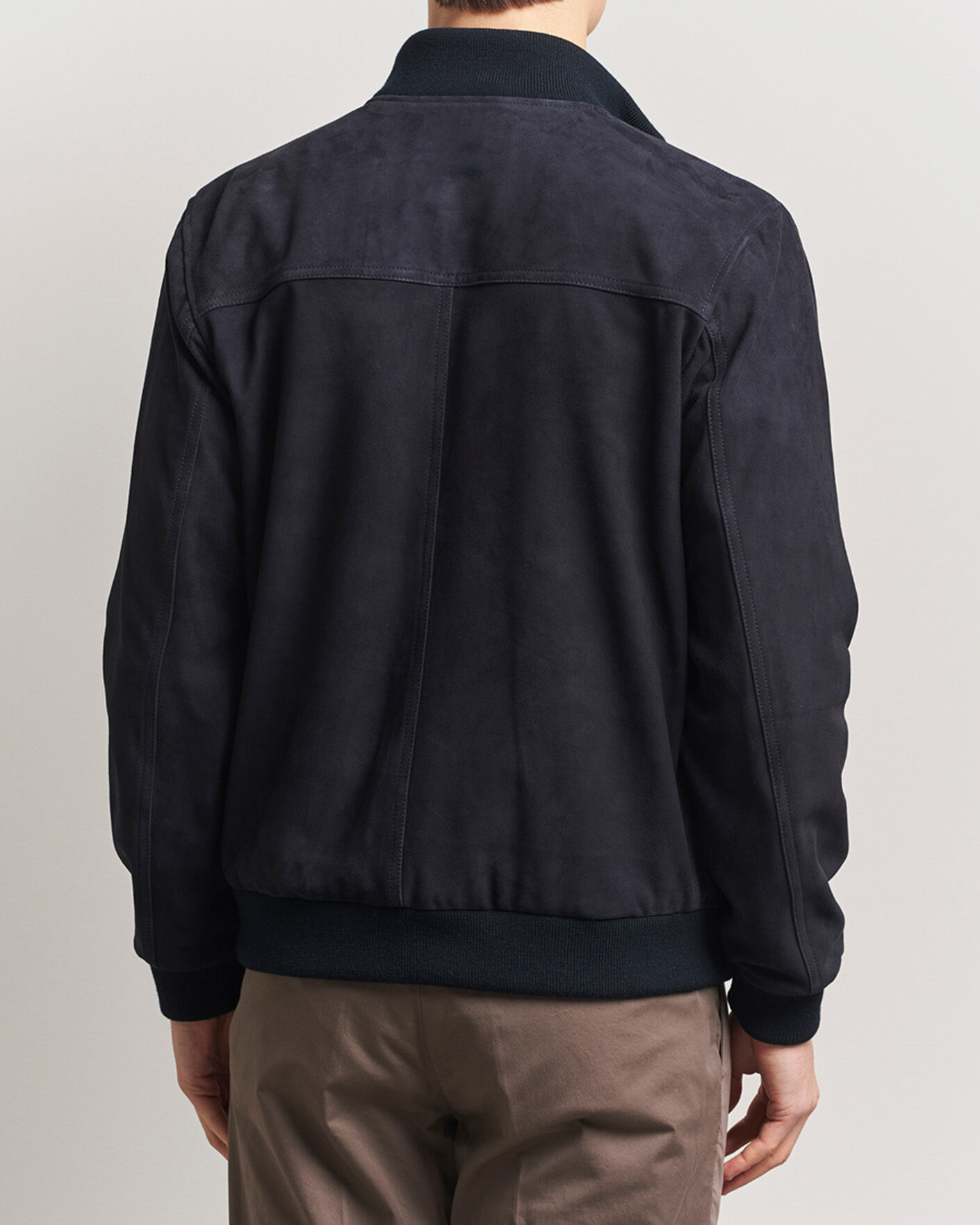 Herre | Jakker | Valstar | Valstarino Suede Jacket Navy