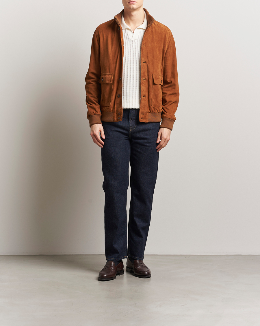 Herre | Jakker | Valstar | Valstarino Suede Jacket Sandal