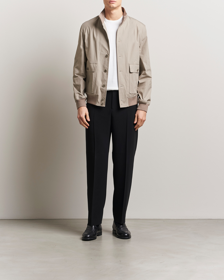 Herre | Jakker | Valstar | Valstarino Lightweight Cotton Jacket Desert