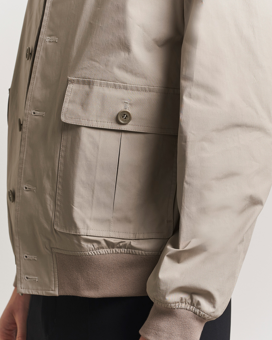 Herre | Jakker | Valstar | Valstarino Lightweight Cotton Jacket Desert