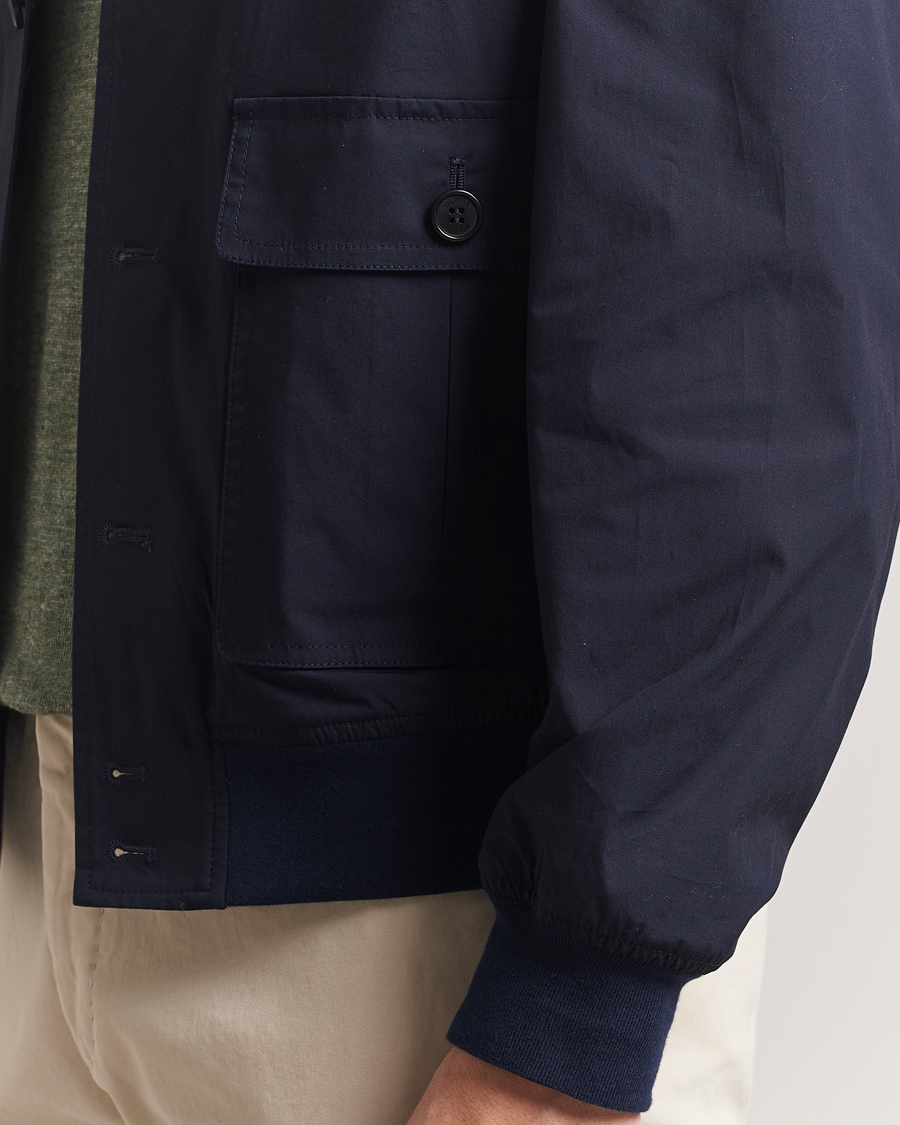 Herre | Jakker | Valstar | Valstarino Lightweight Cotton Jacket Navy