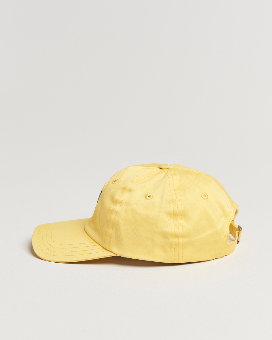 Herre | Hatter og capser | Drake's | Elephant Embroidered Cap Lemon