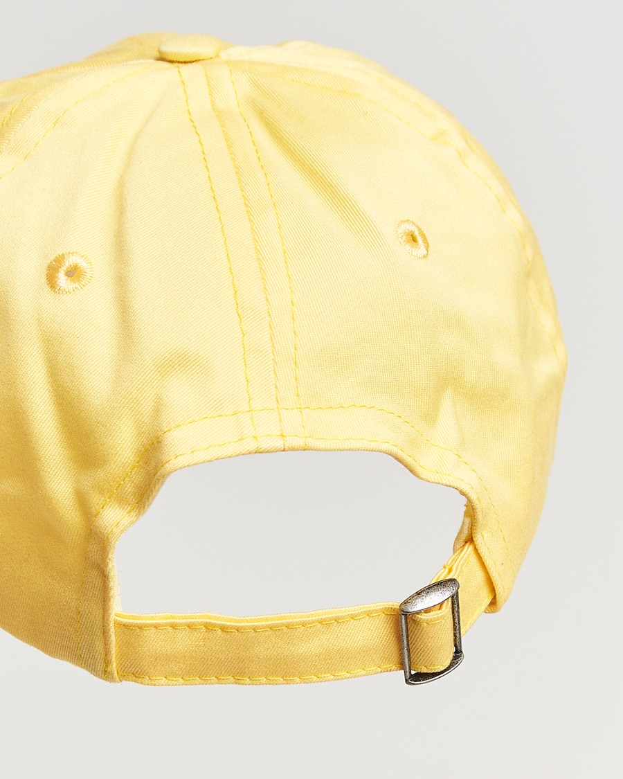 Herre | Hatter og capser | Drake's | Elephant Embroidered Cap Lemon