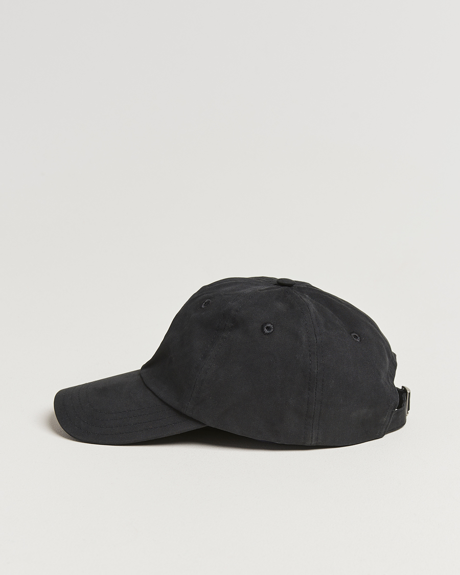 Herre | Hatter og capser | Drake's | Flower Embroidered Cap Black