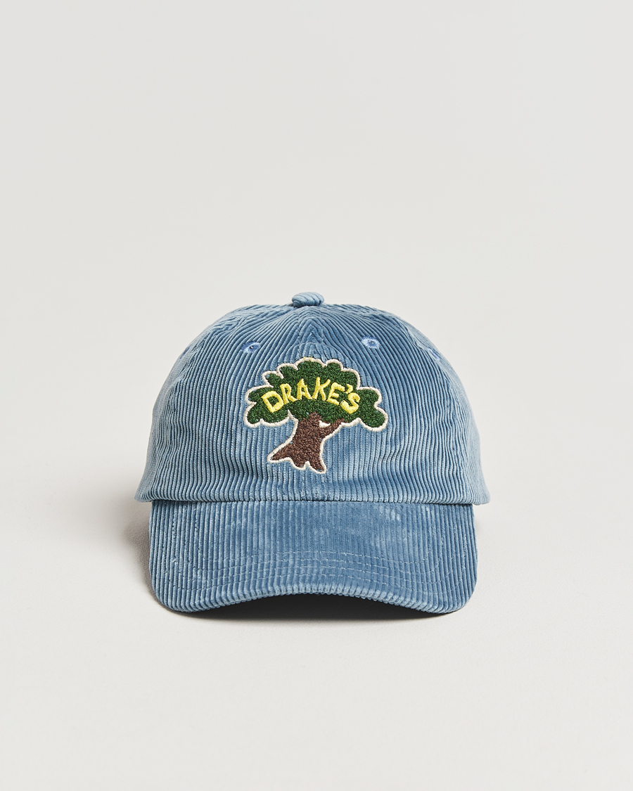 Herre | Hatter og capser | Drake's | Drake´s Tree Baseball Cap Cornflower Blue