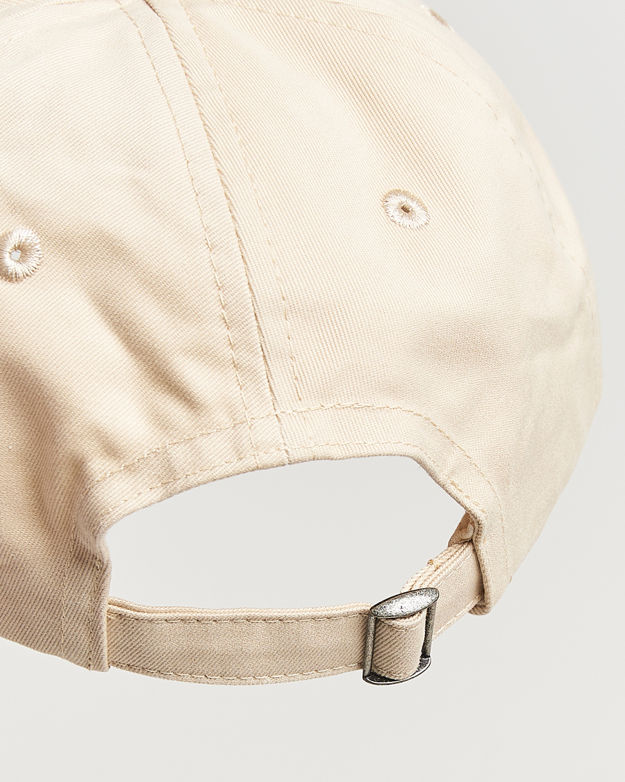 Herre | Hatter og capser | Drake's | Peacock Embroidered Cap Ecru